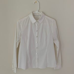White button down shirt